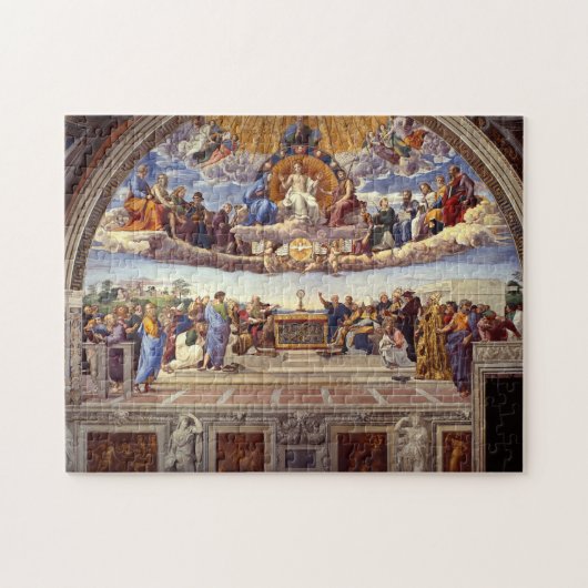 Puzzle Disputation du Saint Sacrement par Raphael (Horizontal)