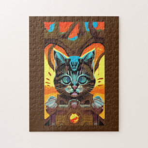 Puzzle Disque d'alimentation de secours pour chats aliens