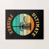 Puzzle Disque Golf Ultimate Frisbee (Horizontal)