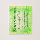 Puzzle Distance Joyeux oncle de Noël (Vertical)