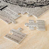 Puzzle ditionary print frentry vintage bee (Côté)