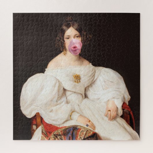 Puzzle Divas chewing-gum rose éclaté (Vertical)