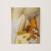 Puzzle Divers fromages sur la planche à découper (Vertical)