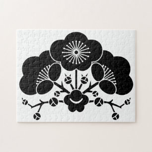 Puzzle Diverses fleurs de prunes
