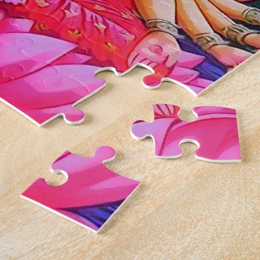 Puzzle Divinité de Gayatri Devi de déesse (Côté)