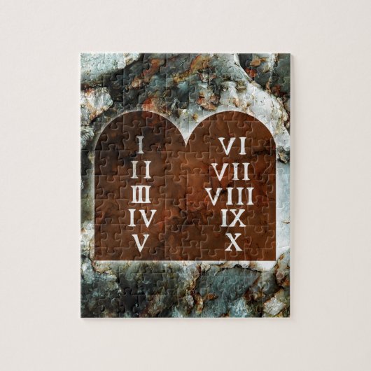 Puzzle Dix commandements (Vertical)