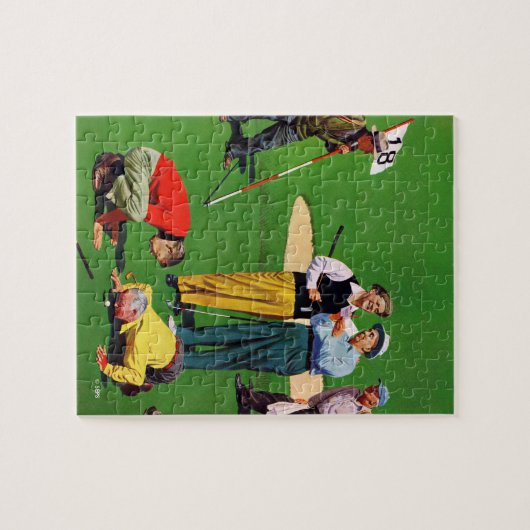 Puzzle Dix-huitième trou (Horizontal)