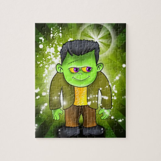 Puzzle Dix petits monstres : Murray le monstre (Vertical)