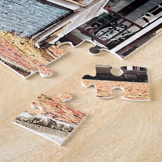 Puzzle DM d'Annapolis - Drapeaux le long de rue est (Côté)