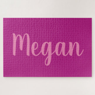 Puzzle do-it-yourself Monogramme violet