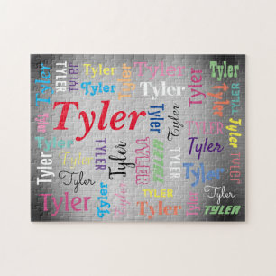 Puzzle do-it-yourself Nom Message, Plusieurs Styles Coule
