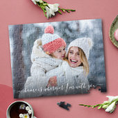 Puzzle do-it-yourself Photo Home Est Avec Vous Script Cit