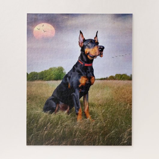 Puzzle Doberman Pinscher (Vertical)