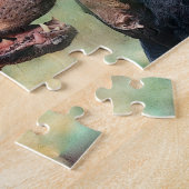 Puzzle Doberman Pinscher dans les bois (Côté)