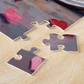 Puzzle Doberman Saint-Valentin (Côté)
