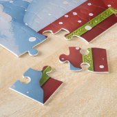 Puzzle Doberman Winter Wonderland Christmas Joy (Côté)