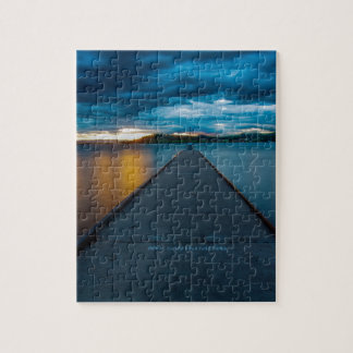 Puzzle Dock à tête plate de bateau de lac