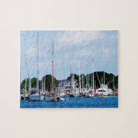 Puzzle Dock de village chez Wickford RI (Horizontal)