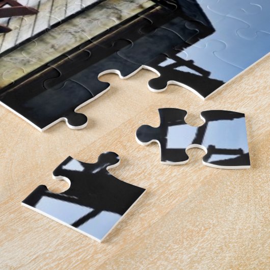 Puzzle Dock En Bois Sur Le Lac D'Automne (Côté)