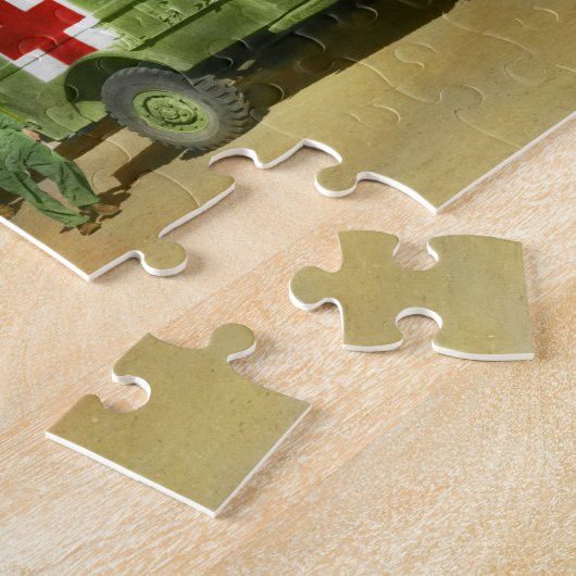 Puzzle Docteur - Transfert des blessés (Côté)