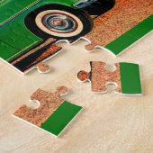 Puzzle Dodge Royal V8 1954 en vert (Côté)