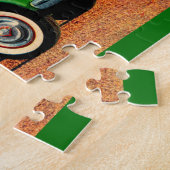 Puzzle Dodge Royal V8 1954 en vert (Côté)