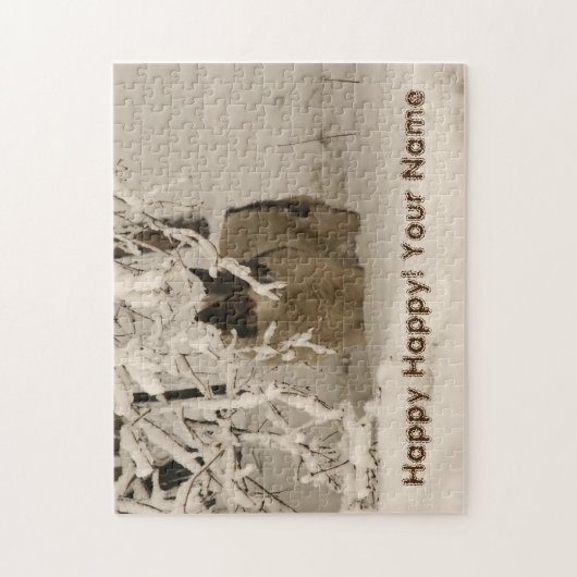 Puzzle Dog (Vertical)