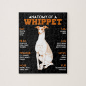 Puzzle Dog | anatomy of a whippet dogs t funny vend (Vertical)
