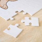 Puzzle Dog at tennis (Côté)