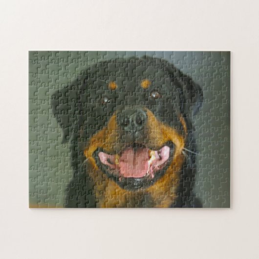 Puzzle Dog Jigsaws Rottweiler. (Horizontal)