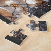 Puzzle Dog Mom Established Modern Script Black 3 Photo (Côté)