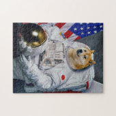 Puzzle Doge d'astronaute (Horizontal)