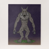 Puzzle Dogman Cryptid ou Werewolf (Vertical)