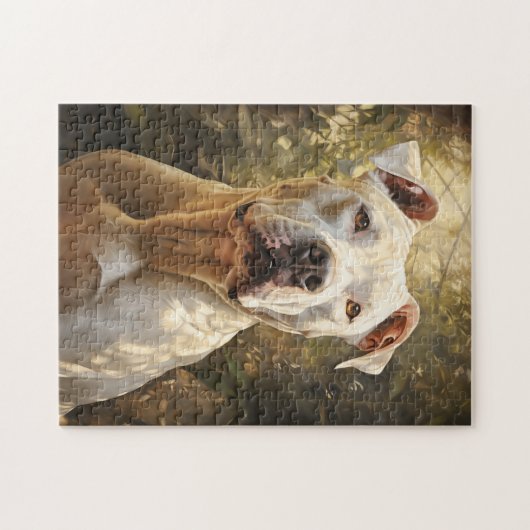 Puzzle Dogo Argentino (Horizontal)