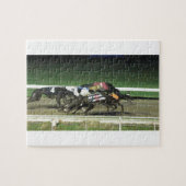 Puzzle Dogs racing greyhound sporting (Horizontal)