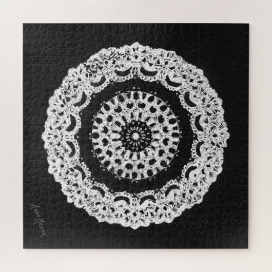 Puzzle Doily de grand-mère (Horizontal)