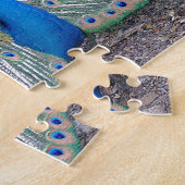 Puzzle d'oiseau de paon (Côté)