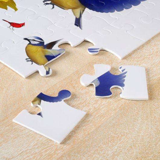 Puzzle d'oiseaux (Côté)