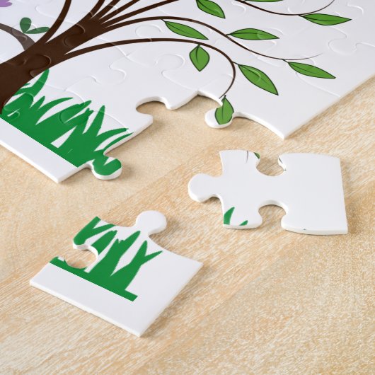 Puzzle d'oiseaux (Côté)