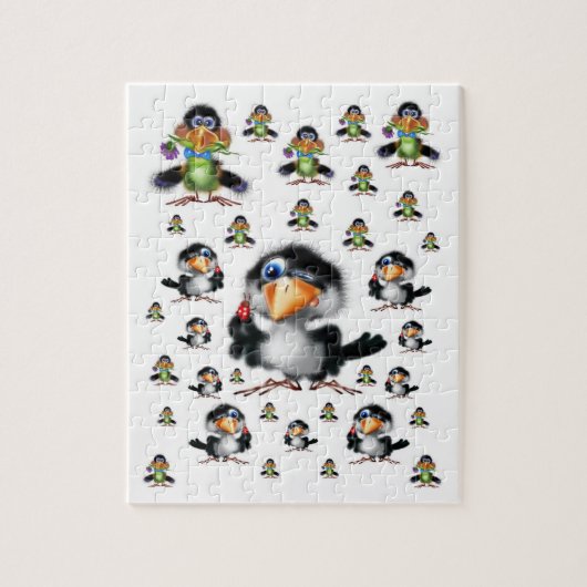 Puzzle d'oiseaux (Vertical)