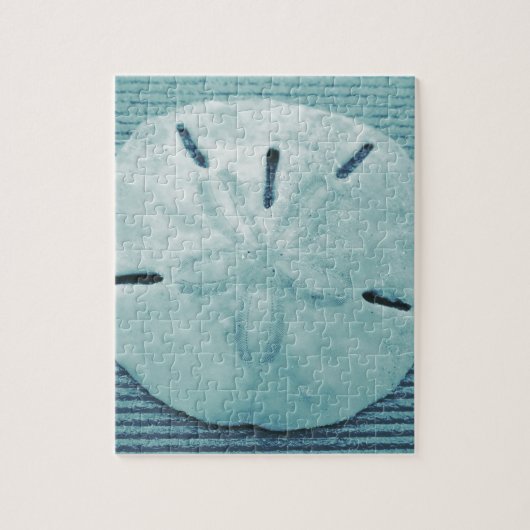 Puzzle Dollar de sable bleu de Turq (Vertical)