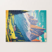 Puzzle Dolomites Italie Vintage voyage (Horizontal)