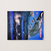 Puzzle Dolphin Jigsaw (Horizontal)