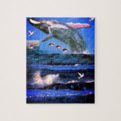 Puzzle Dolphin Jigsaw (Vertical)