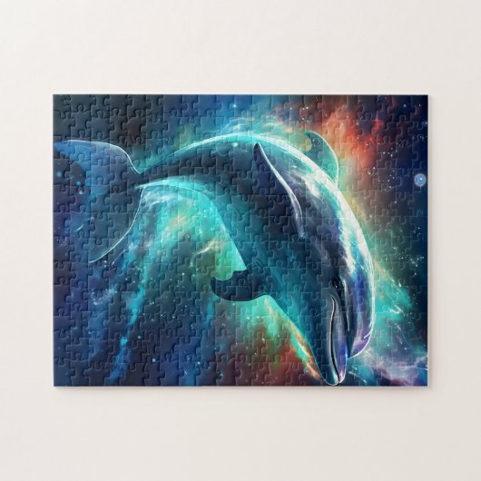 Puzzle Dolphin Starlight (Horizontal)