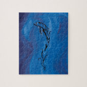 Puzzle Dolphine bleue (Vertical)