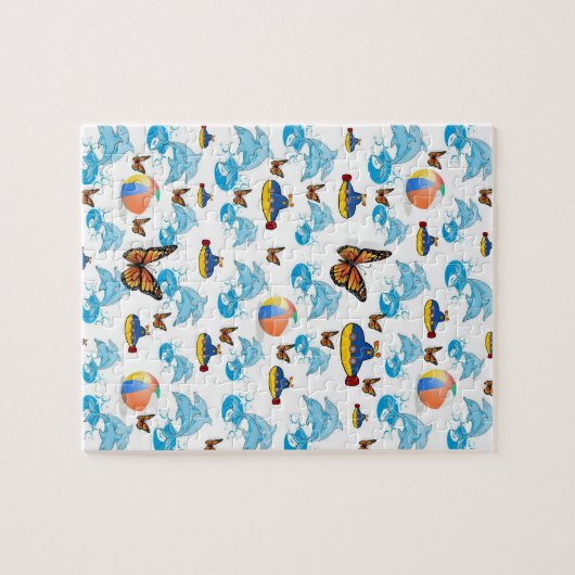 Puzzle Dolphins Jigsaw (Horizontal)