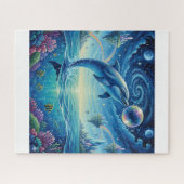 Puzzle Dolphin's Leap into a Dream (Horizontal)