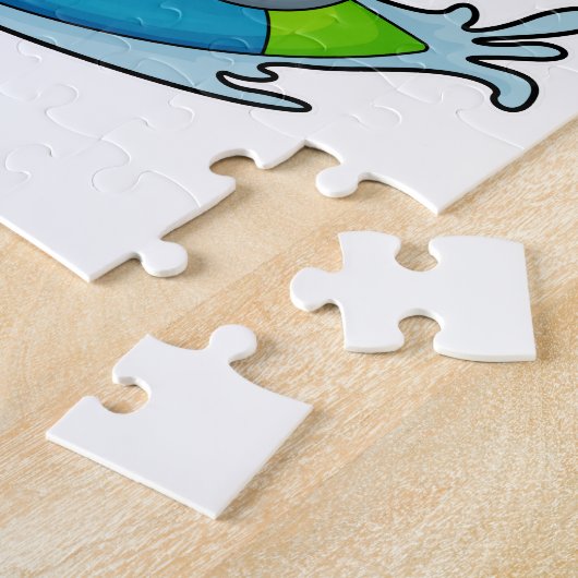 Puzzle Dolpin comme Surfer avec Surfer (Côté)