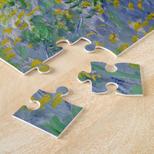 Puzzle Domaine des Irises Jaunes Monet Art (Côté)